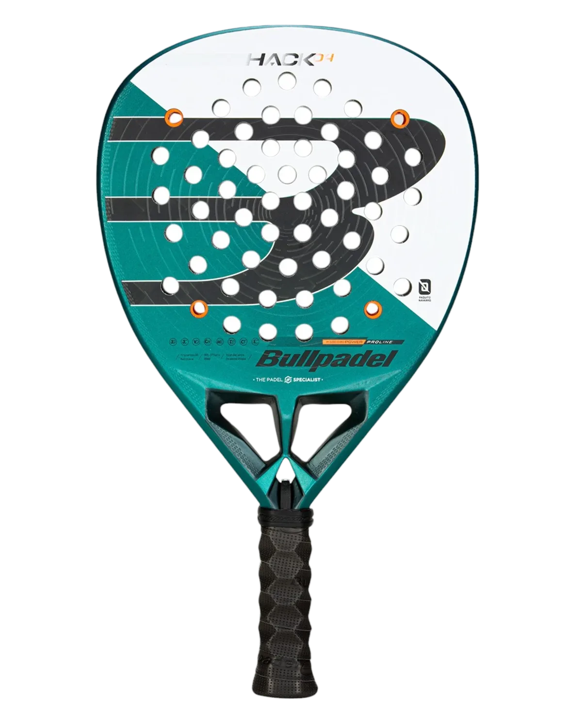 Bullpadel Hack 04 Paquito Navarro padel racket