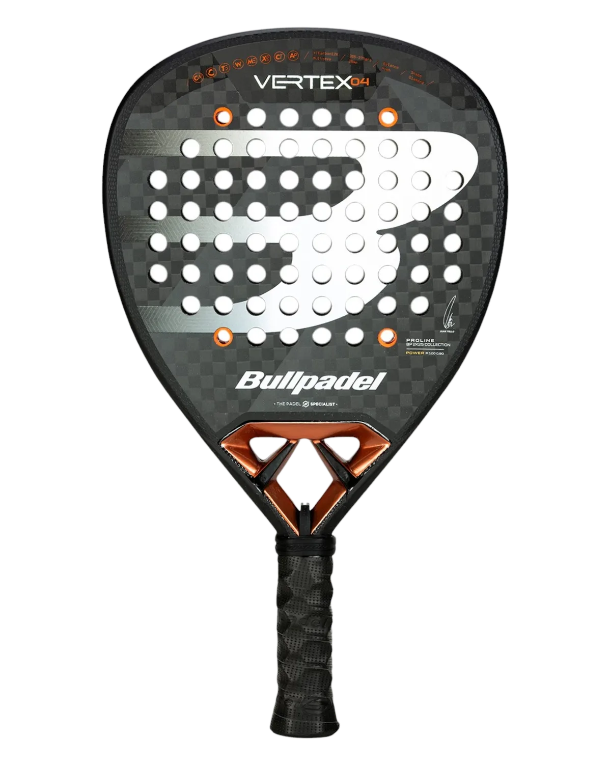 Bullpadel Vertex 04 Juan Tello padel racket