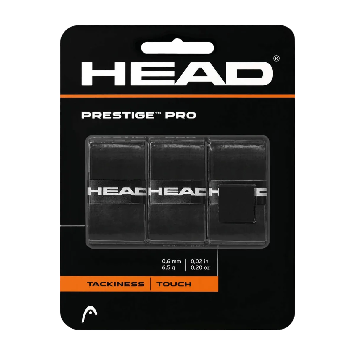 Head Prestige Pro Overwrap Black padel accessory